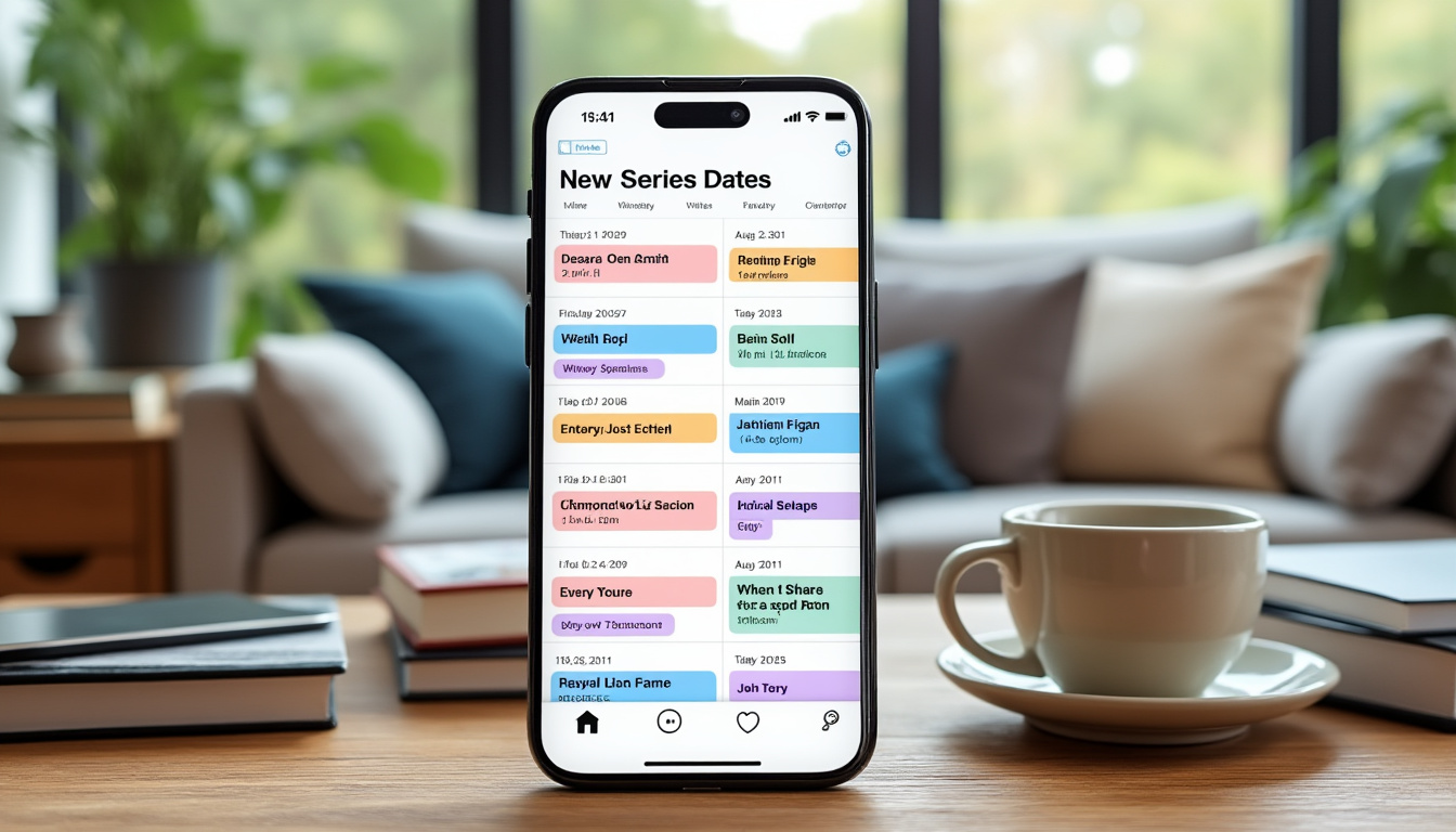 découvrez comment un calendrier série tv peut vous aider à suivre la diffusion de vos séries préférées et à ne jamais manquer un épisode important. astuces et conseils pour organiser votre planning tv efficacement !