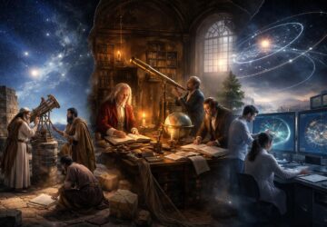 explorez l'évolution du problème à 3 corps, un défi scientifique fascinant, de ses origines dans l'antiquité jusqu'aux avancées modernes.