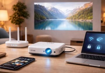 découvrez le mini vidéoprojecteur epson offrant un streaming fluide et des réglages réseau essentiels pour une expérience visuelle optimale et connectée.