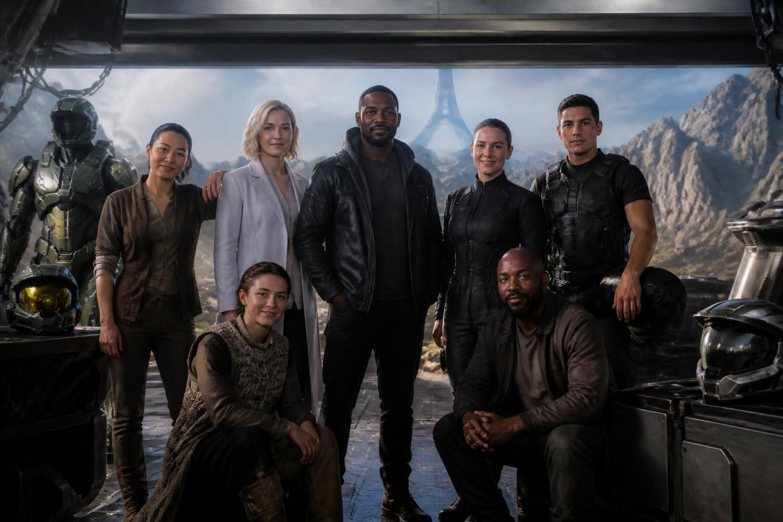 découvrez les coulisses de la saison 3 de halo avec une rencontre exclusive des acteurs qui incarnent les personnages emblématiques de la série.